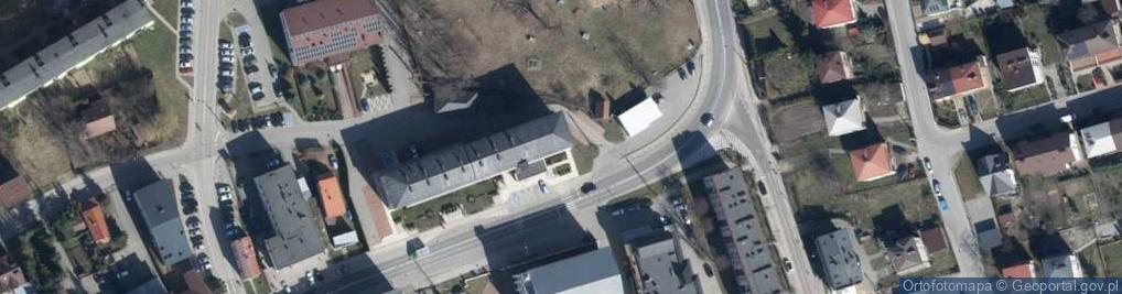 Zdjęcie satelitarne AP Dąbrowa Tarnowska