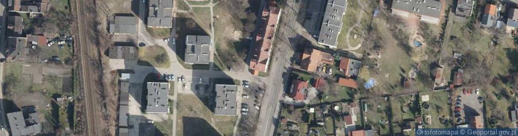 Zdjęcie satelitarne AP Gliwice