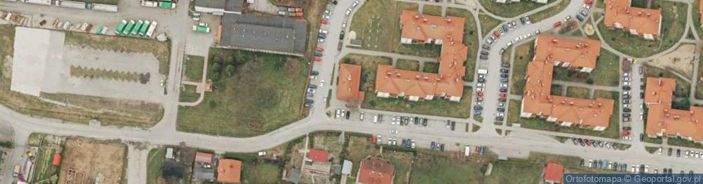 Zdjęcie satelitarne AP Kielce