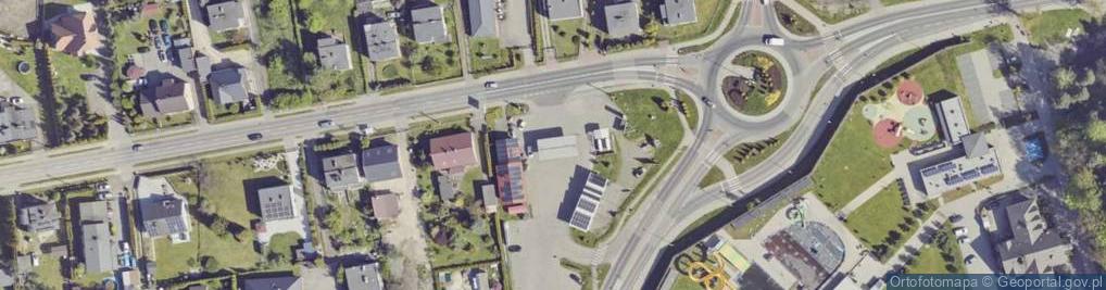 Zdjęcie satelitarne AP Knurów