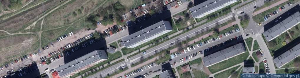 Zdjęcie satelitarne AP Knurów