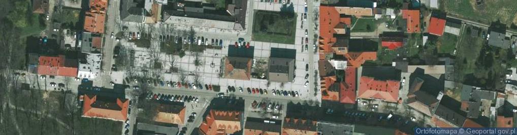 Zdjęcie satelitarne AP Krzeszowice
