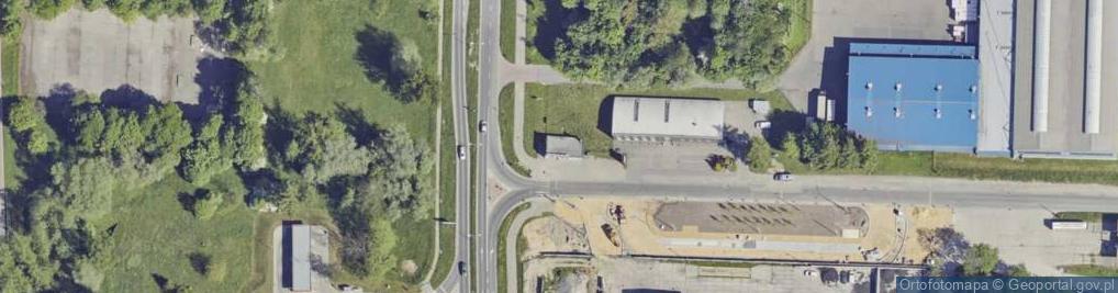 Zdjęcie satelitarne AP Oświęcim