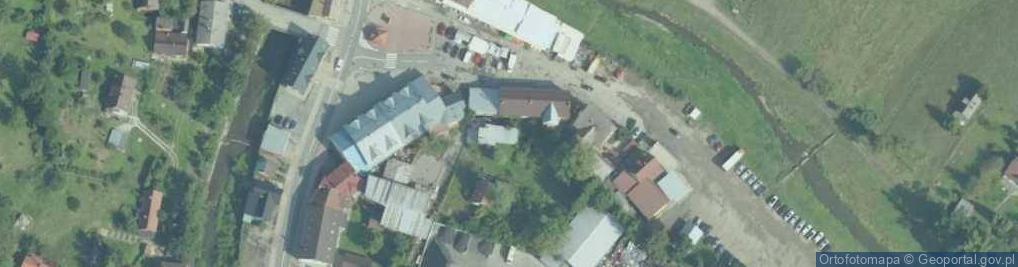 Zdjęcie satelitarne AP Rabka-Zdrój