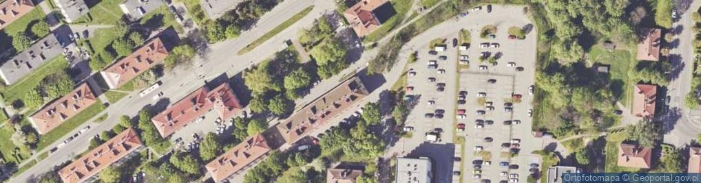 Zdjęcie satelitarne AP Ruda Śląska