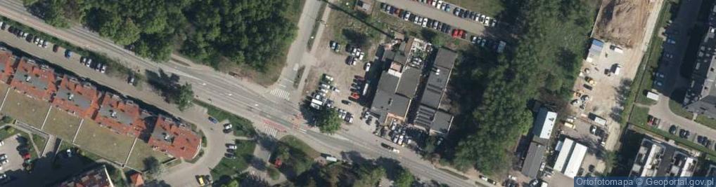 Zdjęcie satelitarne AP Wrocław