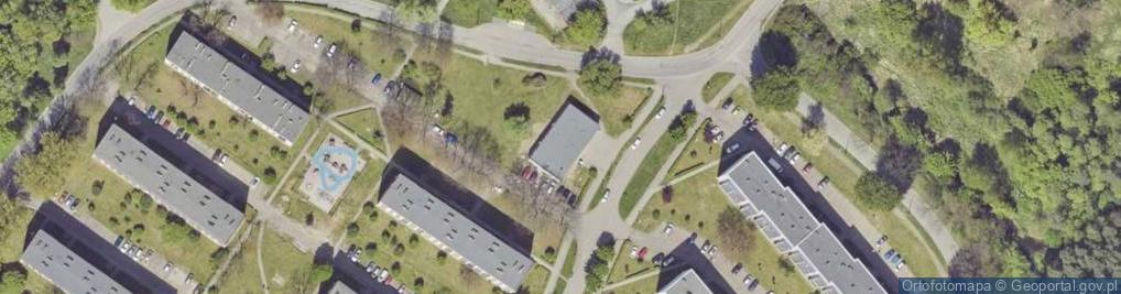 Zdjęcie satelitarne Filia Urzędu Pocztowego 1 w Tarnowskich Górach