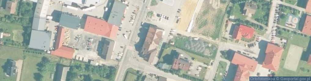 Zdjęcie satelitarne FUP Andrychów
