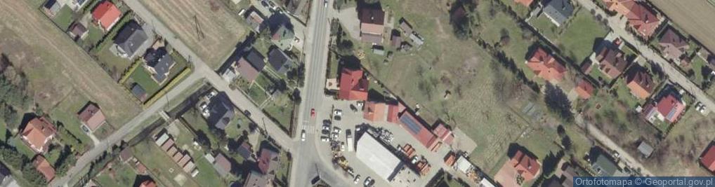 Zdjęcie satelitarne FUP Bochnia