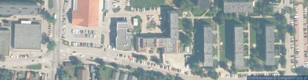 Zdjęcie satelitarne FUP Brzeszcze