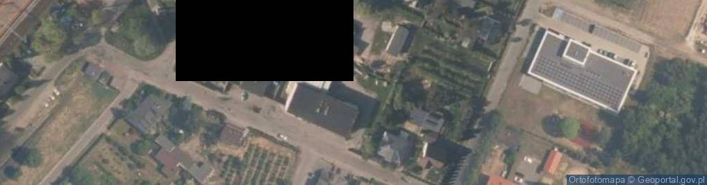 Zdjęcie satelitarne FUP Brzeziny k. Łodzi
