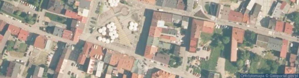 Zdjęcie satelitarne FUP Chrzanów
