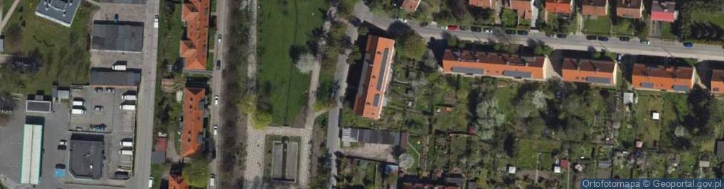 Zdjęcie satelitarne FUP Elbląg 1