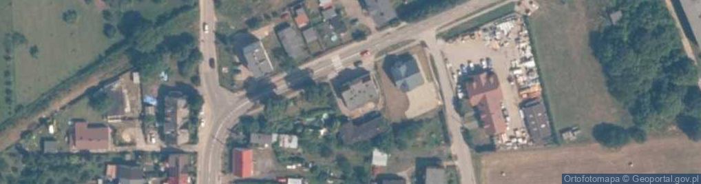 Zdjęcie satelitarne FUP Gniewino