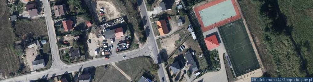 Zdjęcie satelitarne FUP Górzno k. Brodnicy