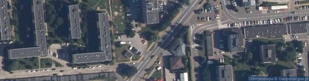 Zdjęcie satelitarne FUP Grójec