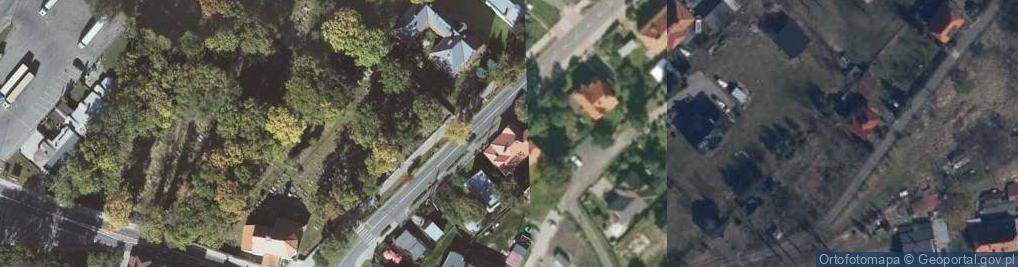 Zdjęcie satelitarne FUP Kamieniec Ząbkowicki