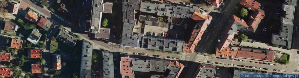 Zdjęcie satelitarne FUP Katowice 1