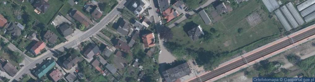 Zdjęcie satelitarne FUP Kąty Wrocławskie