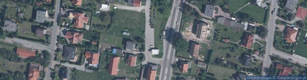 Zdjęcie satelitarne FUP Kobierzyce