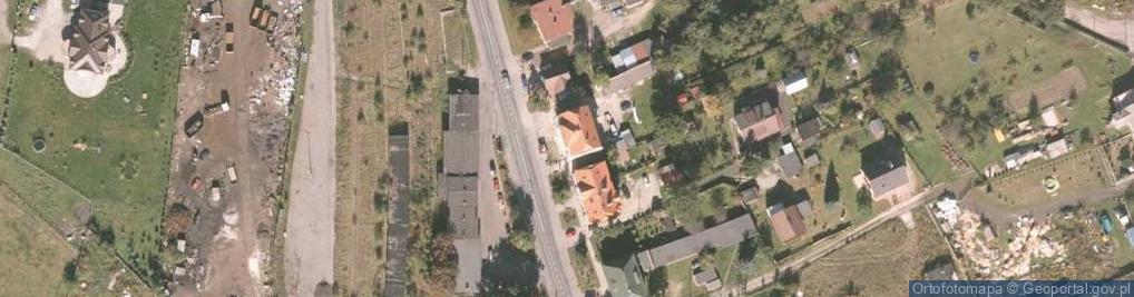 Zdjęcie satelitarne FUP Kowary