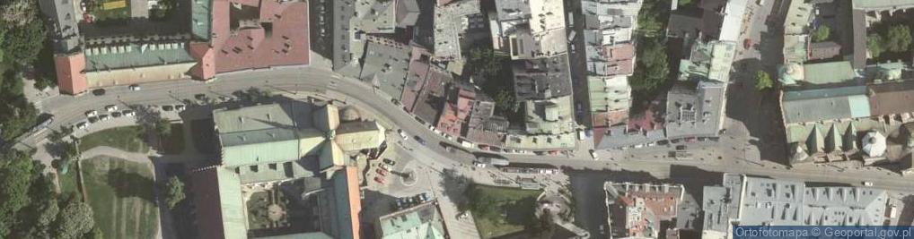 Zdjęcie satelitarne FUP Kraków 1