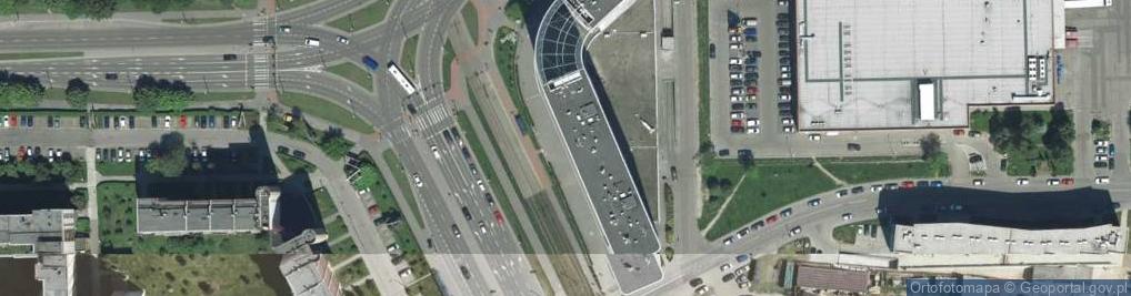 Zdjęcie satelitarne FUP Kraków 73