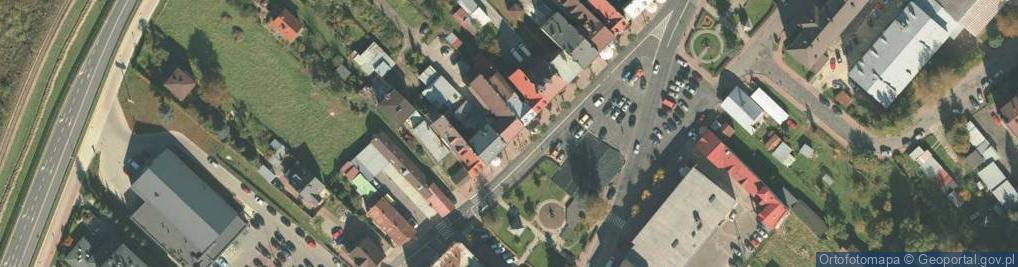 Zdjęcie satelitarne FUP Krynica-Zdrój