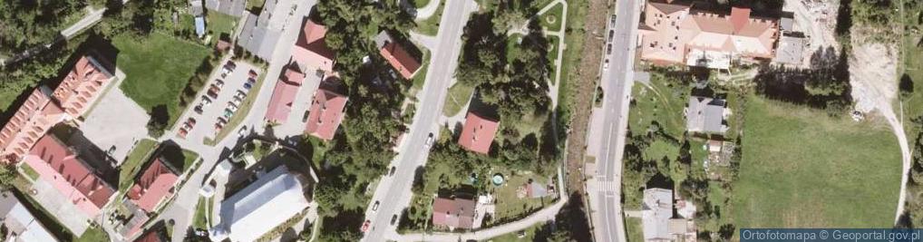 Zdjęcie satelitarne FUP Lądek-Zdrój