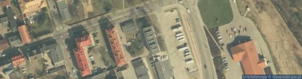 Zdjęcie satelitarne FUP Łęczyca
