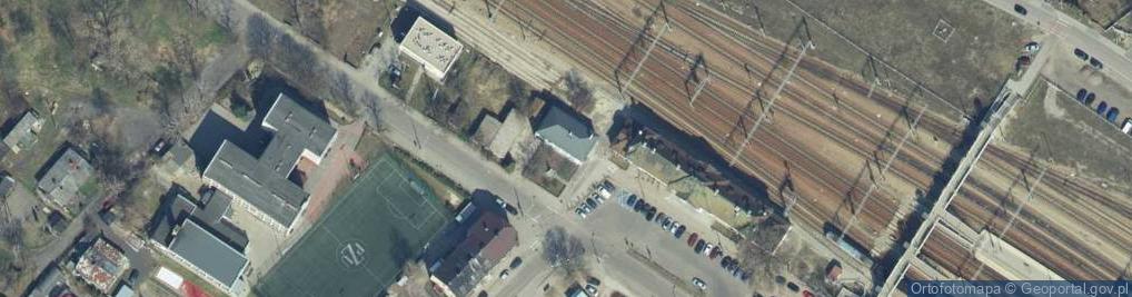 Zdjęcie satelitarne FUP Łuków 1