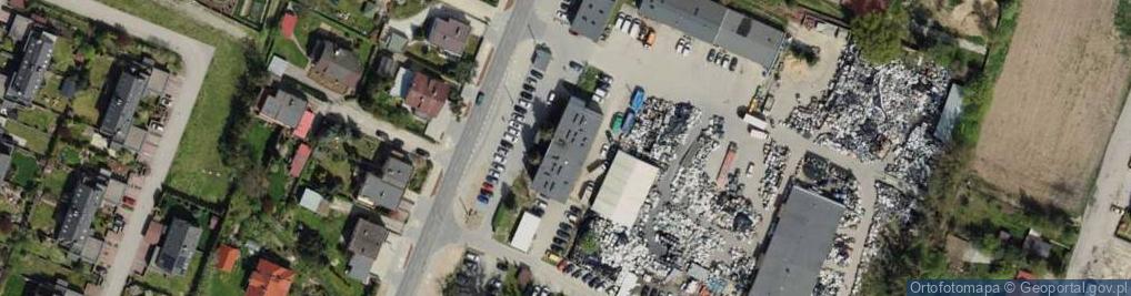 Zdjęcie satelitarne FUP Mirków