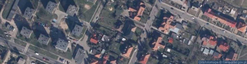 Zdjęcie satelitarne FUP Myślibórz
