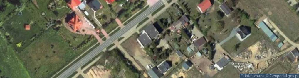Zdjęcie satelitarne FUP Nidzica