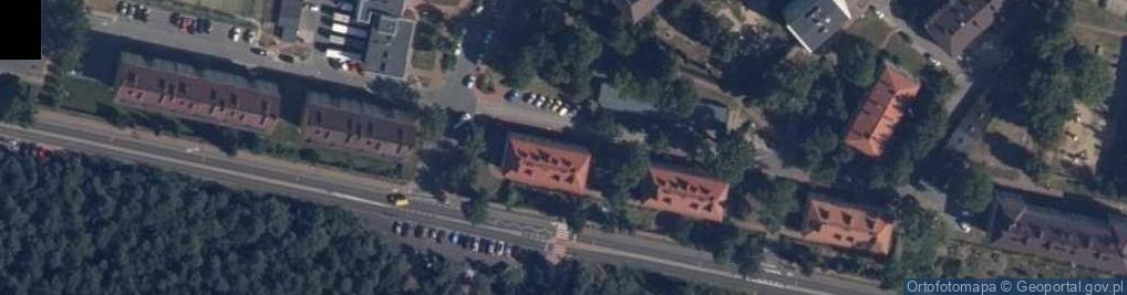 Zdjęcie satelitarne FUP Nieporęt