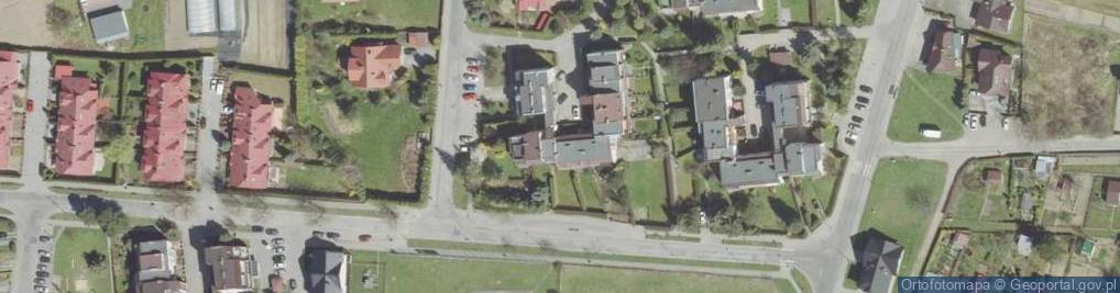 Zdjęcie satelitarne FUP Nowy Sącz 1