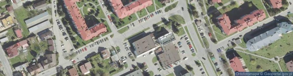 Zdjęcie satelitarne FUP Nowy Sącz 2