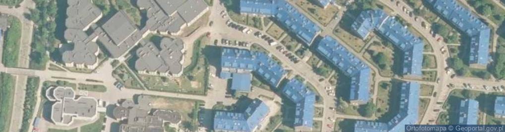 Zdjęcie satelitarne FUP Olkusz