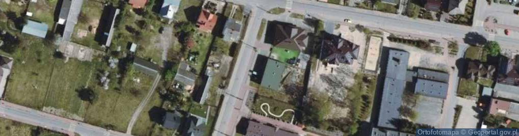 Zdjęcie satelitarne FUP Ostrołęka 2
