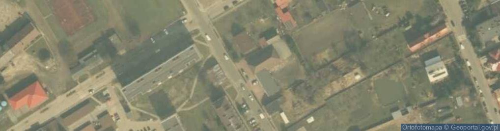 Zdjęcie satelitarne FUP Poddębice