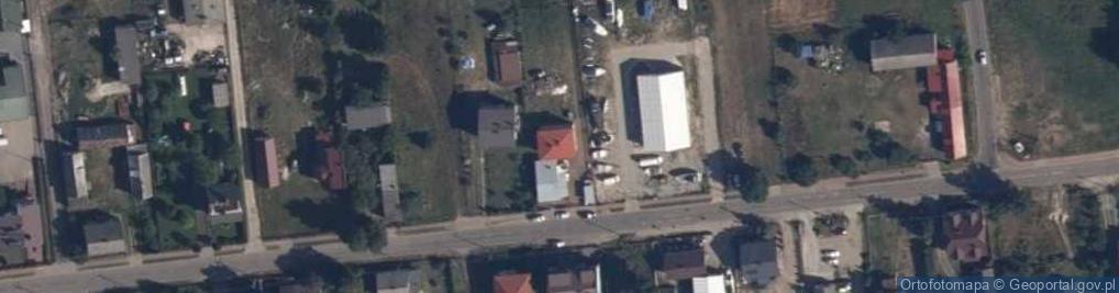 Zdjęcie satelitarne FUP Radzymin