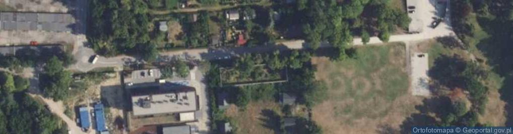 Zdjęcie satelitarne FUP Serock n. Narwią