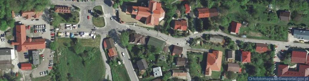 Zdjęcie satelitarne FUP Skawina