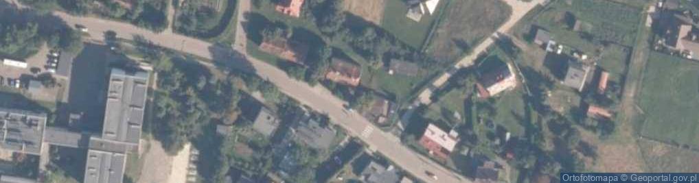Zdjęcie satelitarne FUP Stegna