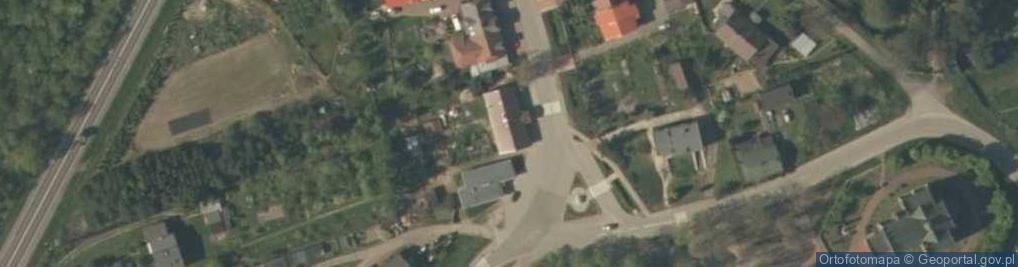 Zdjęcie satelitarne FUP Stryków k. Łodzi