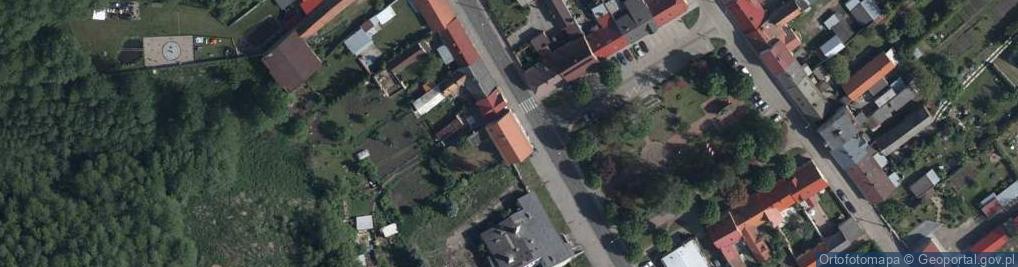 Zdjęcie satelitarne FUP Świebodzin
