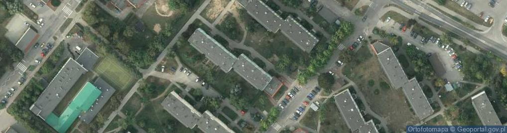 Zdjęcie satelitarne FUP Tuchola 1