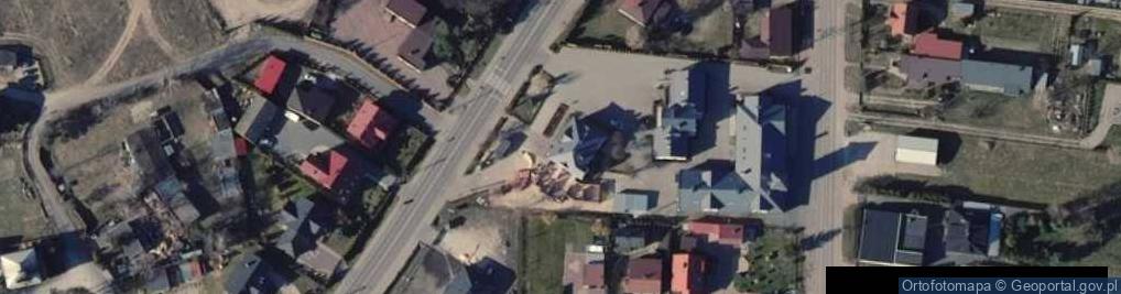 Zdjęcie satelitarne FUP Warka