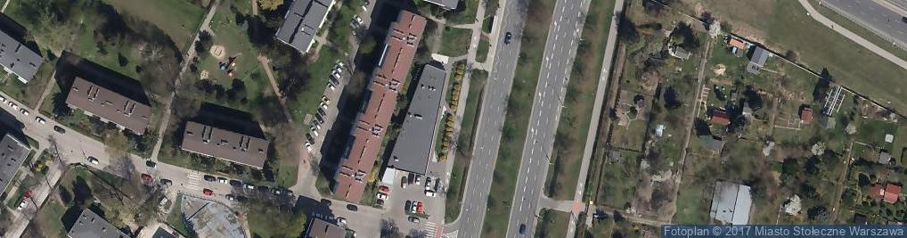 Zdjęcie satelitarne FUP Warszawa 119