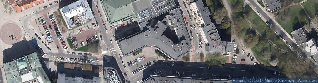 Zdjęcie satelitarne FUP Warszawa 1